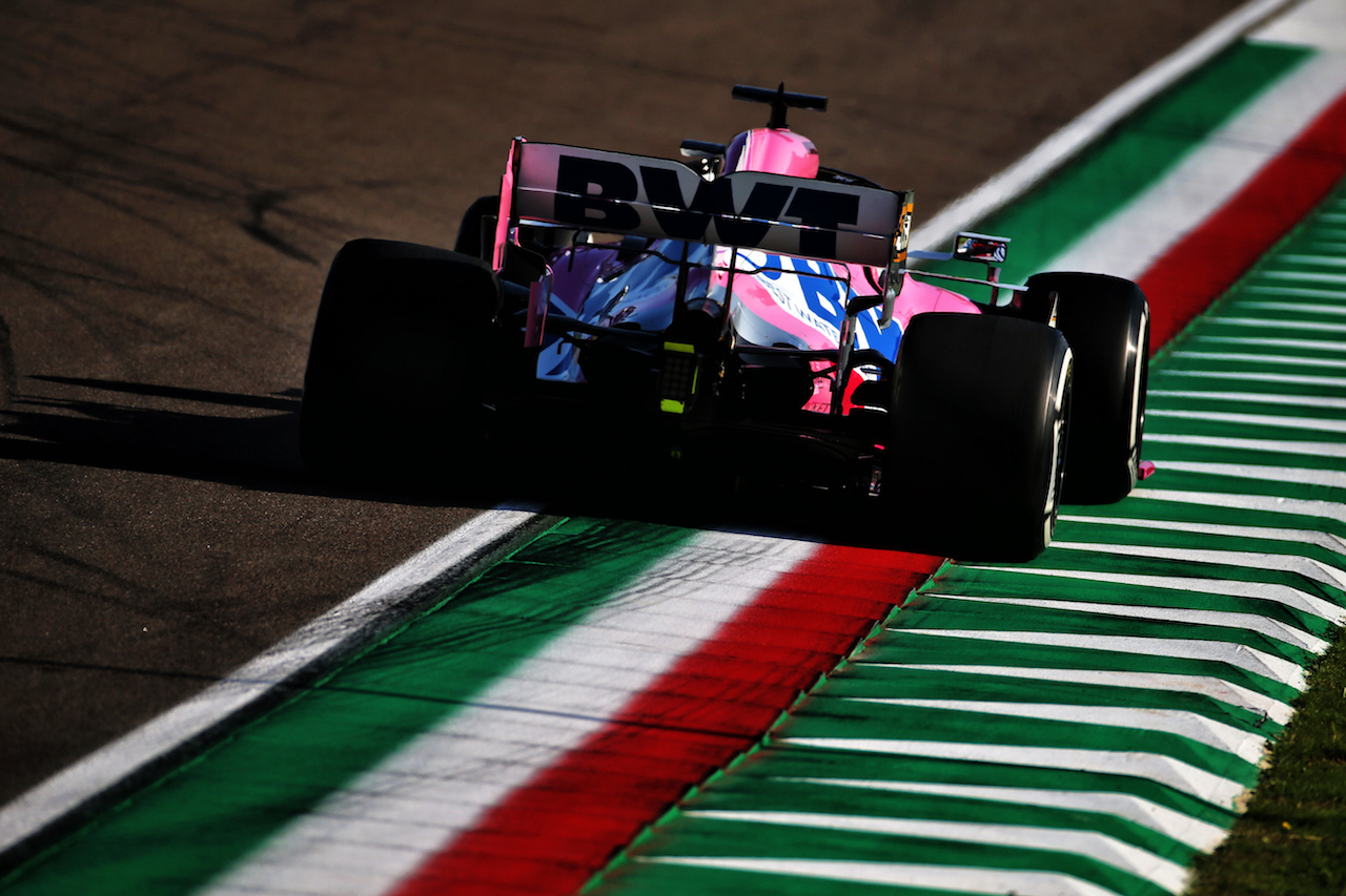 GP EMILIA ROMAGNA, Sergio Perez (MEX) Racing Point F1 Team RP19.
31.10.2020. Formula 1 World Championship, Rd 13, Emilia Romagna Grand Prix, Imola, Italy, Qualifiche Day.
- www.xpbimages.com, EMail: requests@xpbimages.com © Copyright: Batchelor / XPB Images