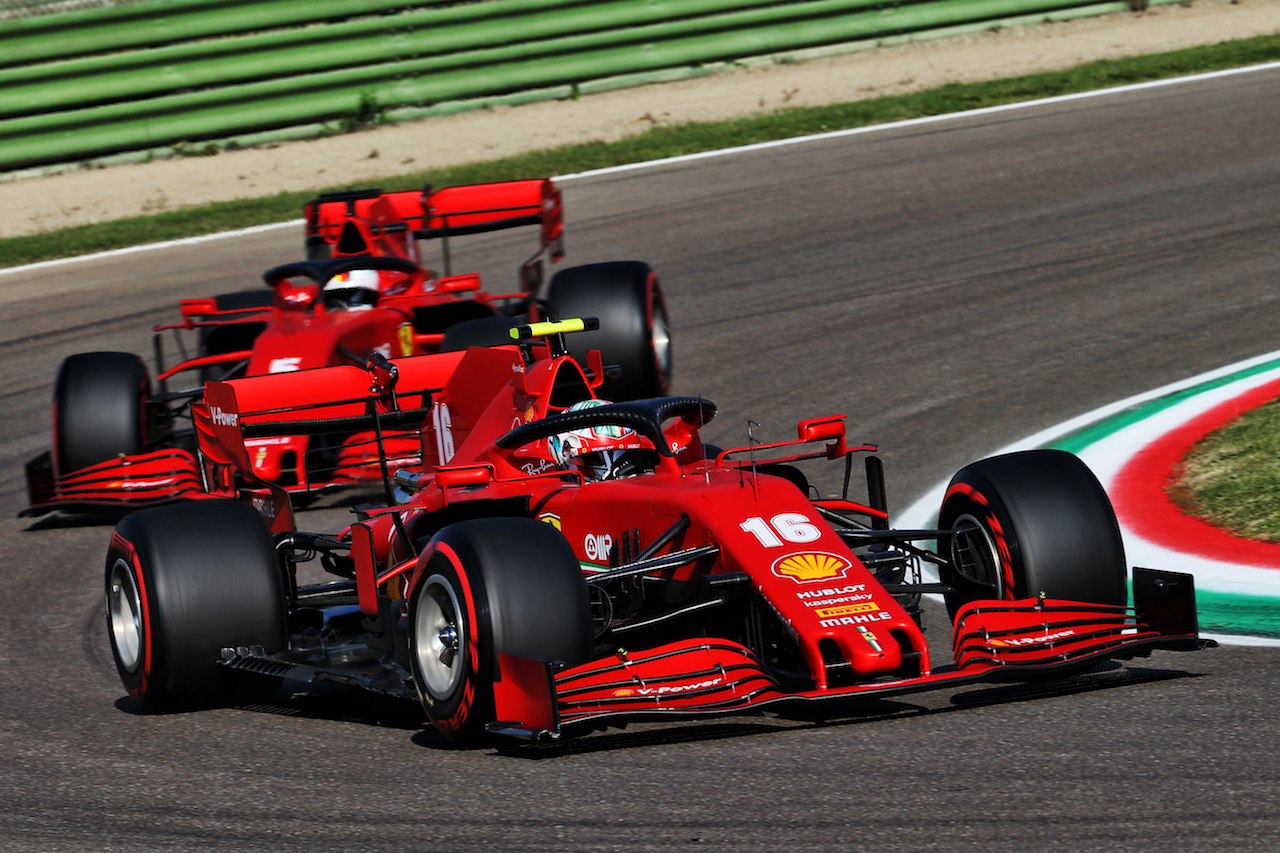GP EMILIA ROMAGNA, Charles Leclerc (MON) Ferrari SF1000.
31.10.2020. Formula 1 World Championship, Rd 13, Emilia Romagna Grand Prix, Imola, Italy, Qualifiche Day.
- www.xpbimages.com, EMail: requests@xpbimages.com © Copyright: Batchelor / XPB Images