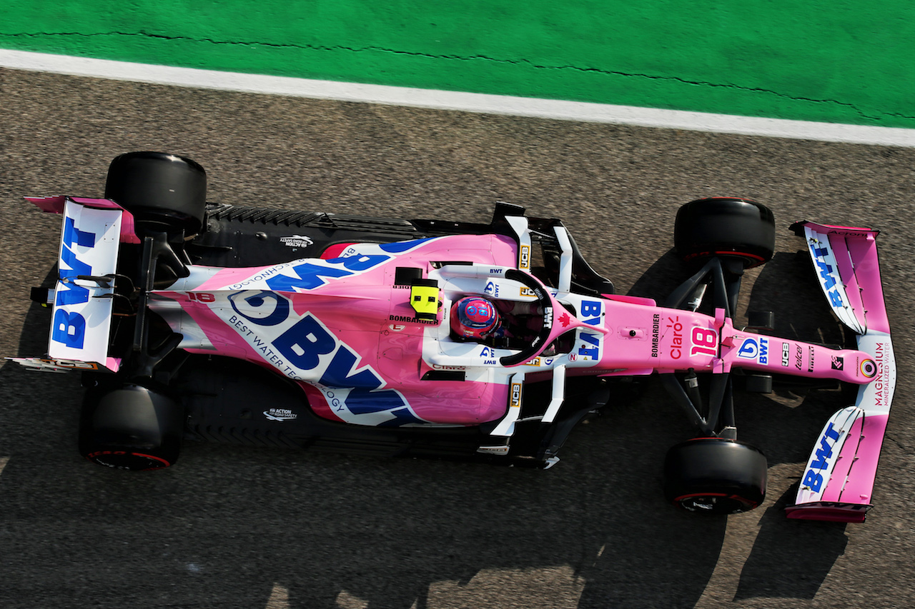 GP EMILIA ROMAGNA, Lance Stroll (CDN) Racing Point F1 Team RP20.
31.10.2020. Formula 1 World Championship, Rd 13, Emilia Romagna Grand Prix, Imola, Italy, Qualifiche Day.
- www.xpbimages.com, EMail: requests@xpbimages.com © Copyright: Batchelor / XPB Images
