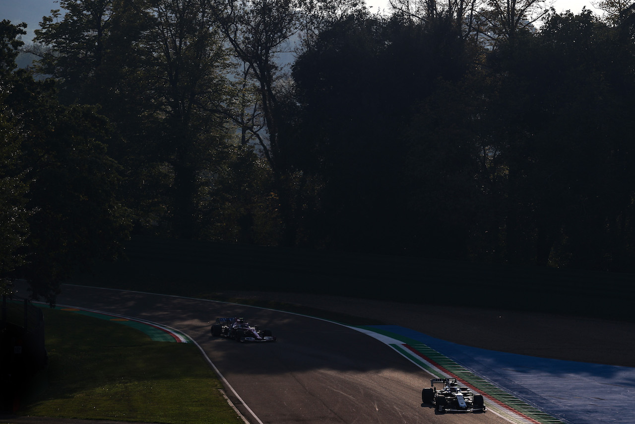 GP EMILIA ROMAGNA, George Russell (GBR), Williams F1 Team 
31.10.2020. Formula 1 World Championship, Rd 13, Emilia Romagna Grand Prix, Imola, Italy, Qualifiche Day.
- www.xpbimages.com, EMail: requests@xpbimages.com ¬© Copyright: Charniaux / XPB Images
