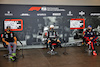 GP EMILIA ROMAGNA, The post qualifying FIA Press Conference (L to R): Lewis Hamilton (GBR) Mercedes AMG F1, second; Valtteri Bottas (FIN) Mercedes AMG F1, pole position; Max Verstappen (NLD) Red Bull Racing, third.
31.10.2020. Formula 1 World Championship, Rd 13, Emilia Romagna Grand Prix, Imola, Italy, Qualifiche Day.
- www.xpbimages.com, EMail: requests@xpbimages.com © Copyright: Batchelor / XPB Images