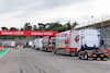 GP EMILIA ROMAGNA, Circuit Atmosfera - lorries on the partenza / finish straight.
29.10.2020. Formula 1 World Championship, Rd 13, Emilia Romagna Grand Prix, Imola, Italy, Preparation Day.
- www.xpbimages.com, EMail: requests@xpbimages.com © Copyright: Moy / XPB Images