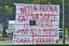 GP EMILIA ROMAGNA, Circuit Atmosfera - banner for Ferrari.
29.10.2020. Formula 1 World Championship, Rd 13, Emilia Romagna Grand Prix, Imola, Italy, Preparation Day.
- www.xpbimages.com, EMail: requests@xpbimages.com © Copyright: Moy / XPB Images