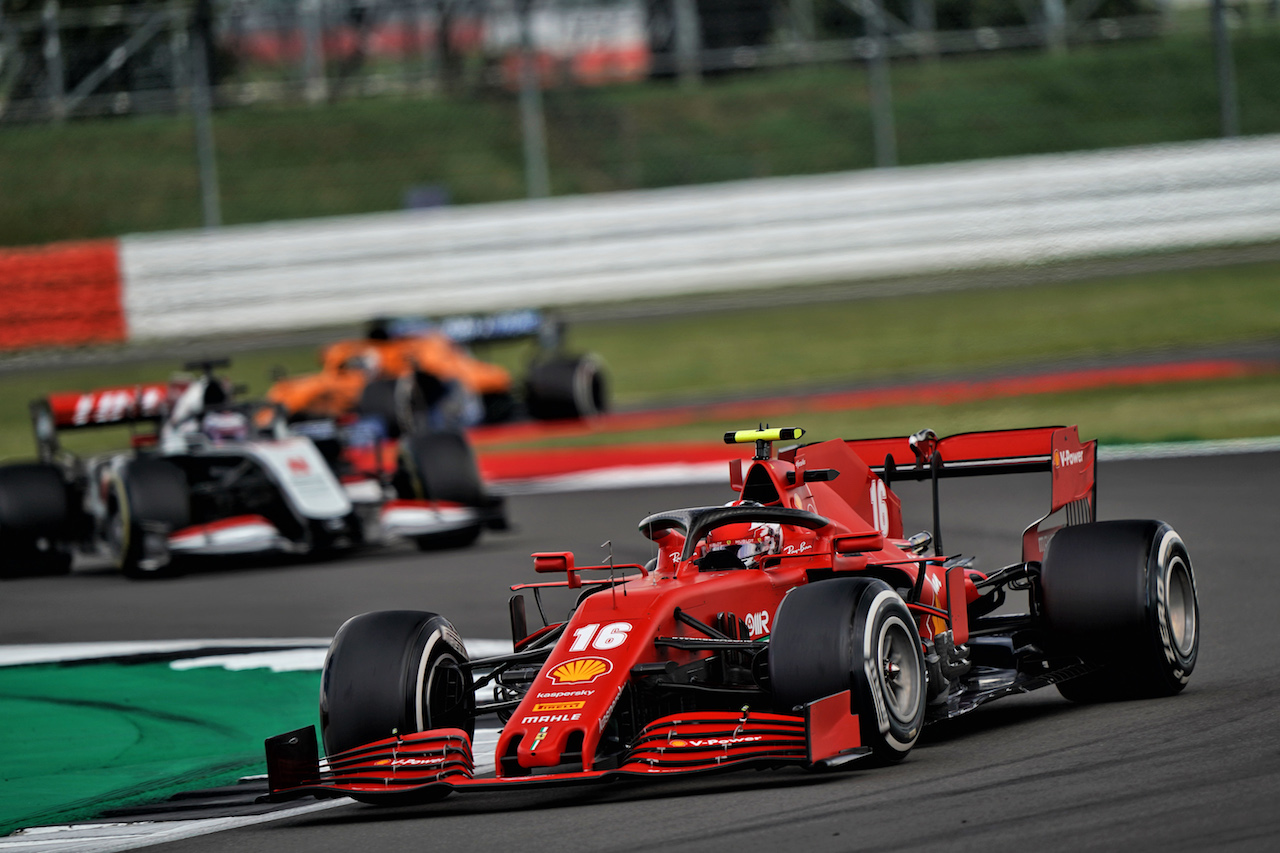 GP GRAN BRETAGNA, Charles Leclerc (MON) Ferrari SF1000.                               
02.08.2020. Formula 1 World Championship, Rd 4, British Grand Prix, Silverstone, England, Gara Day.
- www.xpbimages.com, EMail: requests@xpbimages.com © Copyright: Dungan / XPB Images