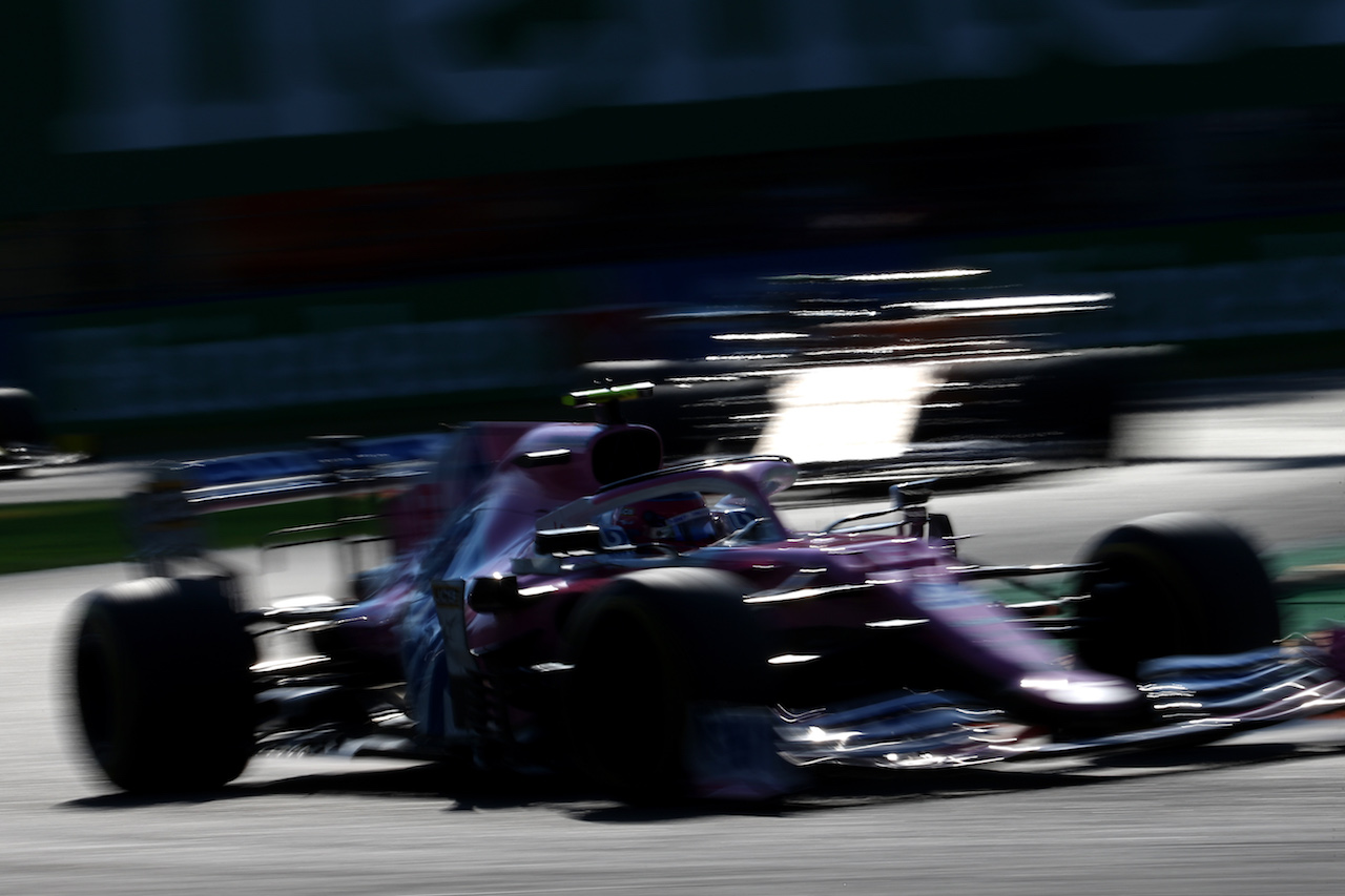 GP ITALIA, Lance Stroll (CDN) Racing Point F1 Team RP20.
06.09.2020. Formula 1 World Championship, Rd 8, Italian Grand Prix, Monza, Italy, Gara Day.
- www.xpbimages.com, EMail: requests@xpbimages.com - copy of publication required for printed pictures. Every used picture is fee-liable. ¬© Copyright: Batchelor / XPB Images