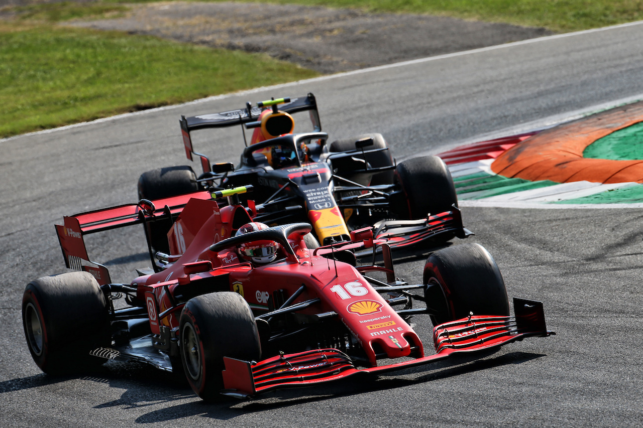 GP ITALIA, Charles Leclerc (MON) Ferrari SF1000.
06.09.2020. Formula 1 World Championship, Rd 8, Italian Grand Prix, Monza, Italy, Gara Day.
- www.xpbimages.com, EMail: requests@xpbimages.com © Copyright: Batchelor / XPB Images