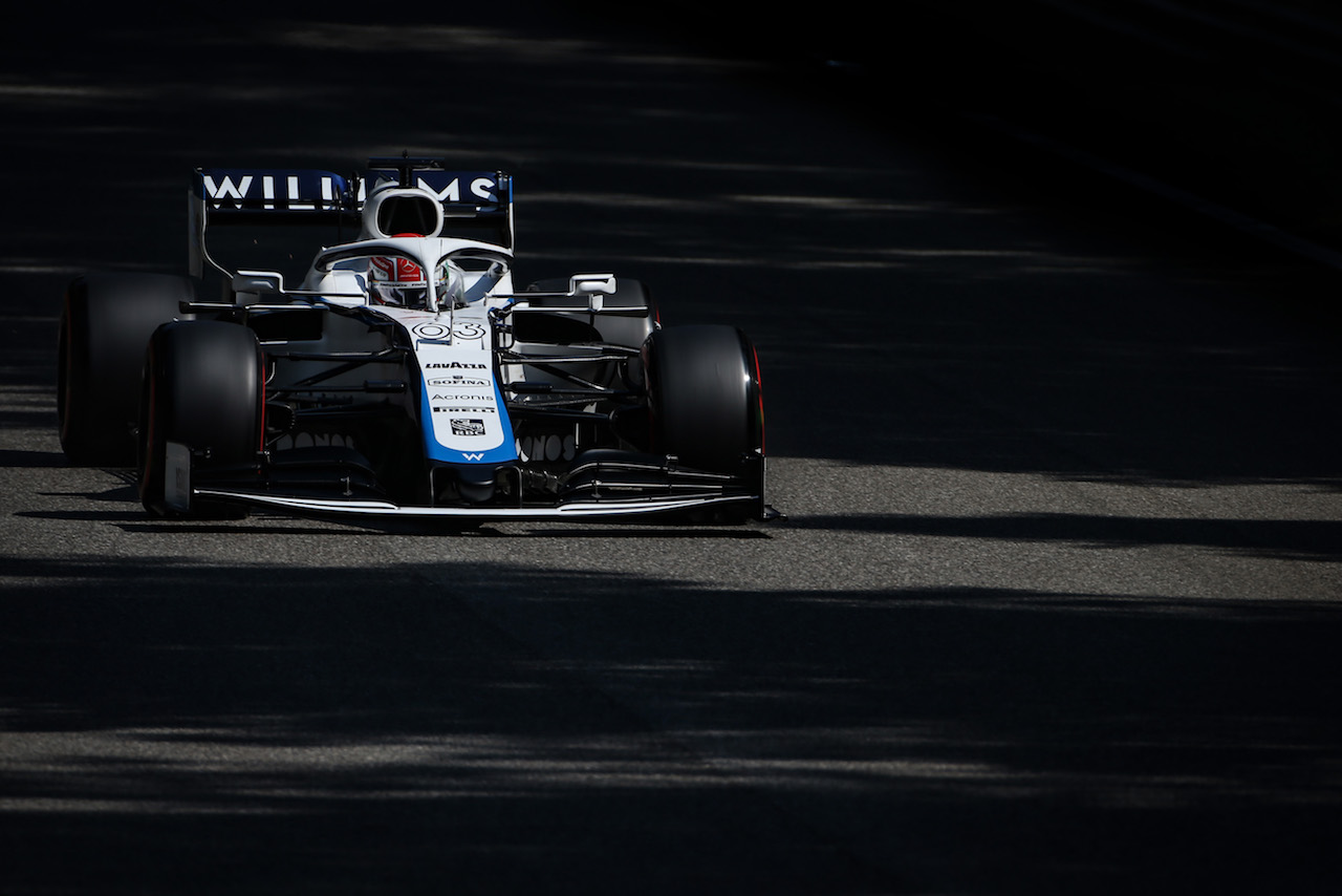 GP ITALIA, George Russell (GBR), Williams F1 Team 
05.09.2020. Formula 1 World Championship, Rd 8, Italian Grand Prix, Monza, Italy, Qualifiche Day.
- www.xpbimages.com, EMail: requests@xpbimages.com - copy of publication required for printed pictures. Every used picture is fee-liable. ¬© Copyright: Charniaux / XPB Images