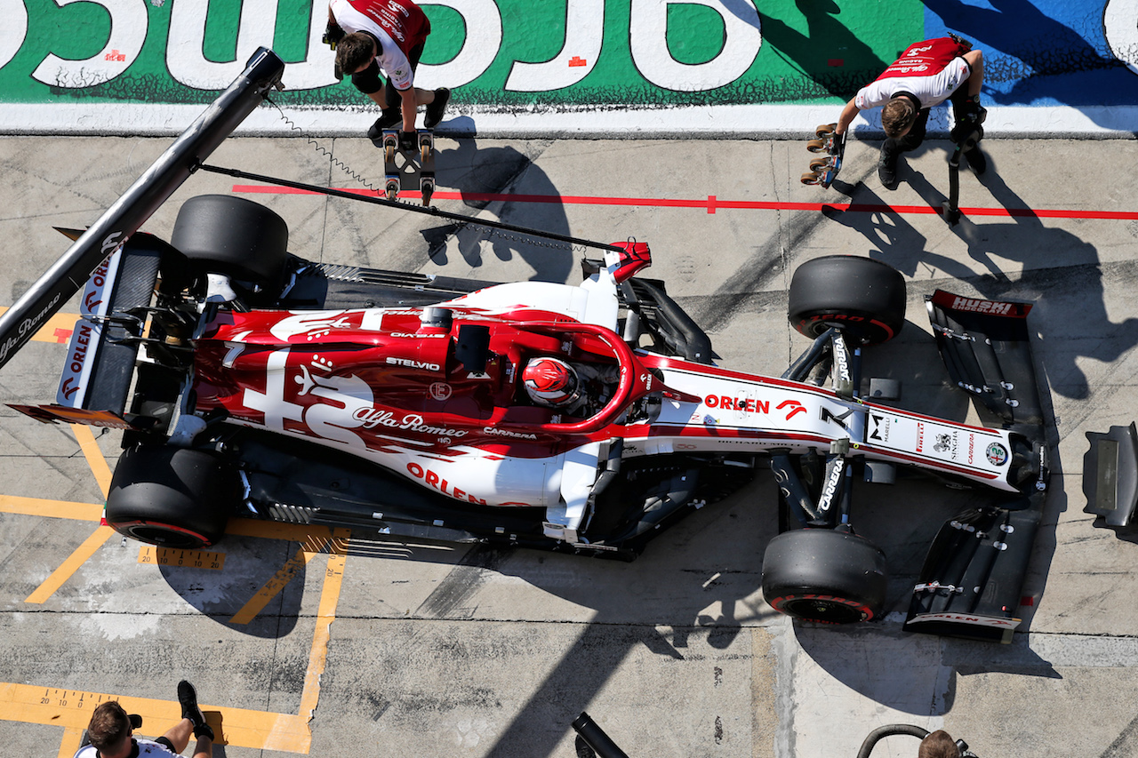 GP ITALIA, Kimi Raikkonen (FIN) Alfa Romeo Racing C39.
05.09.2020. Formula 1 World Championship, Rd 8, Italian Grand Prix, Monza, Italy, Qualifiche Day.
- www.xpbimages.com, EMail: requests@xpbimages.com © Copyright: Batchelor / XPB Images