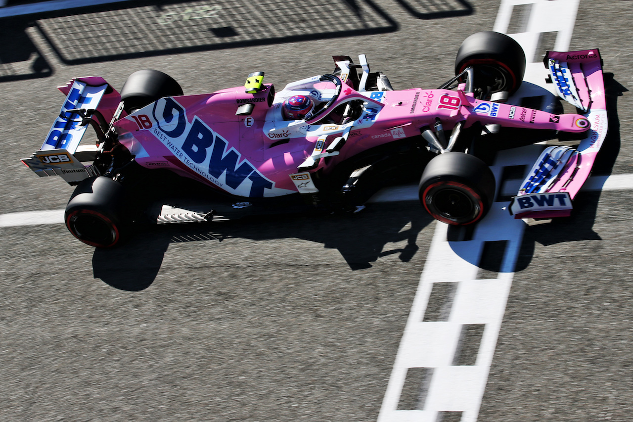 GP ITALIA, Lance Stroll (CDN) Racing Point F1 Team RP20.
05.09.2020. Formula 1 World Championship, Rd 8, Italian Grand Prix, Monza, Italy, Qualifiche Day.
- www.xpbimages.com, EMail: requests@xpbimages.com © Copyright: Batchelor / XPB Images