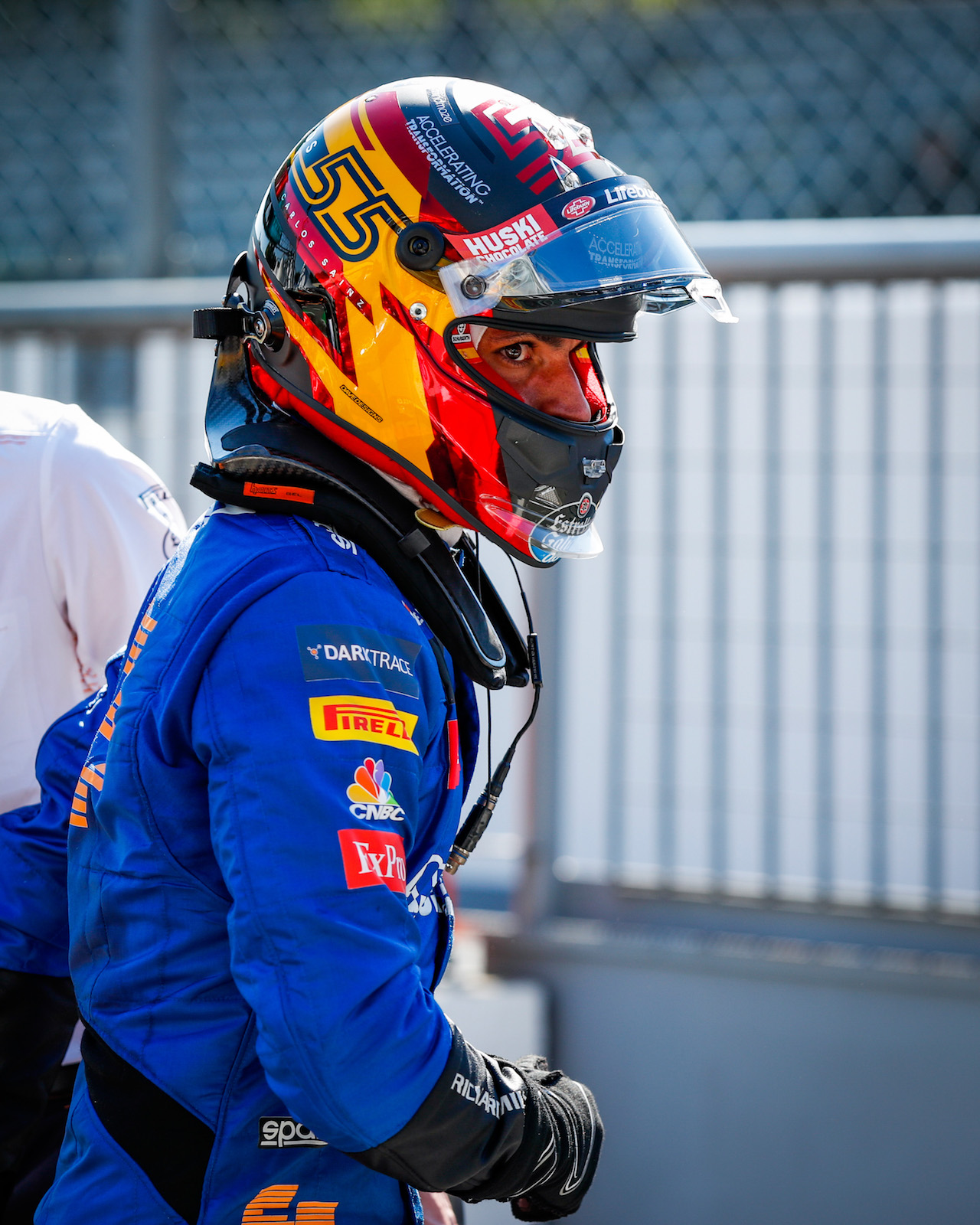 GP ITALIA, Carlos Sainz Jr (ESP) McLaren in qualifying parc ferme.
05.09.2020. Formula 1 World Championship, Rd 8, Italian Grand Prix, Monza, Italy, Qualifiche Day.
- www.xpbimages.com, EMail: requests@xpbimages.com - copy of publication required for printed pictures. Every used picture is fee-liable. © Copyright: FIA Pool Image for Editorial Use Only