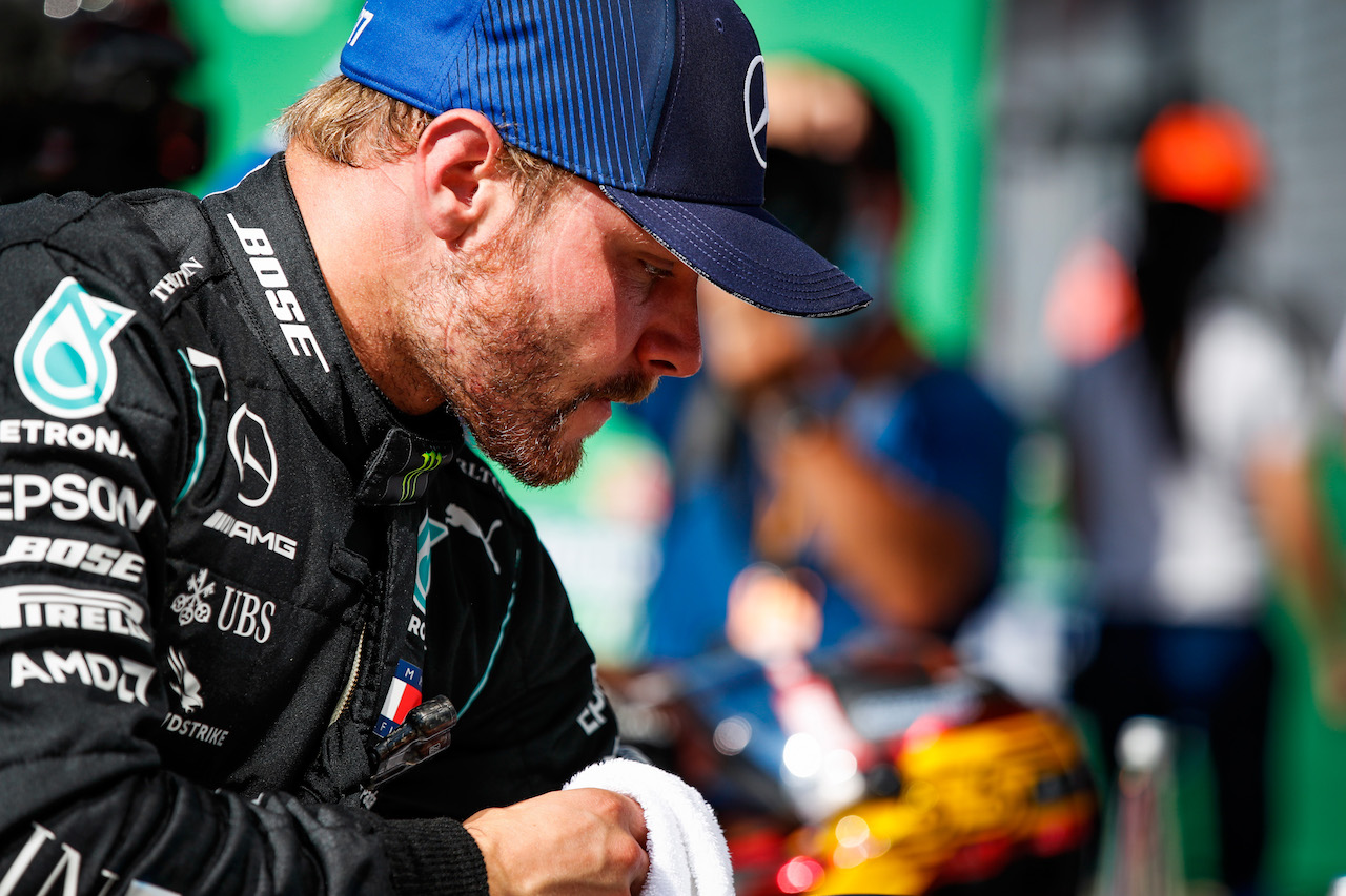 GP ITALIA, Valtteri Bottas (FIN) Mercedes AMG F1 in qualifying parc ferme.
05.09.2020. Formula 1 World Championship, Rd 8, Italian Grand Prix, Monza, Italy, Qualifiche Day.
- www.xpbimages.com, EMail: requests@xpbimages.com - copy of publication required for printed pictures. Every used picture is fee-liable. © Copyright: FIA Pool Image for Editorial Use Only