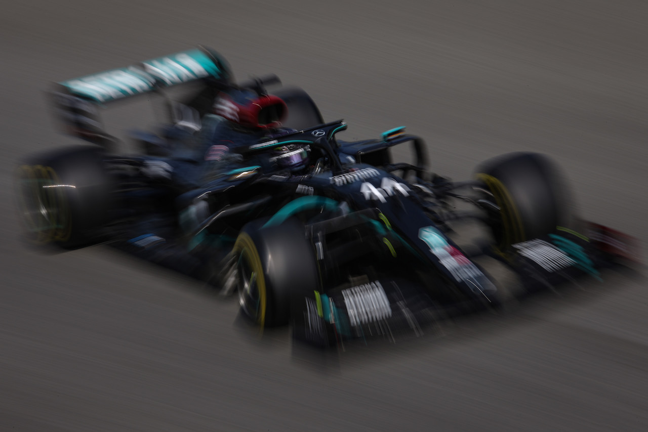 GP ITALIA, Lewis Hamilton (GBR), Mercedes AMG F1  
04.09.2020. Formula 1 World Championship, Rd 8, Italian Grand Prix, Monza, Italy, Practice Day.
- www.xpbimages.com, EMail: requests@xpbimages.com - copy of publication required for printed pictures. Every used picture is fee-liable. © Copyright: Charniaux / XPB Images