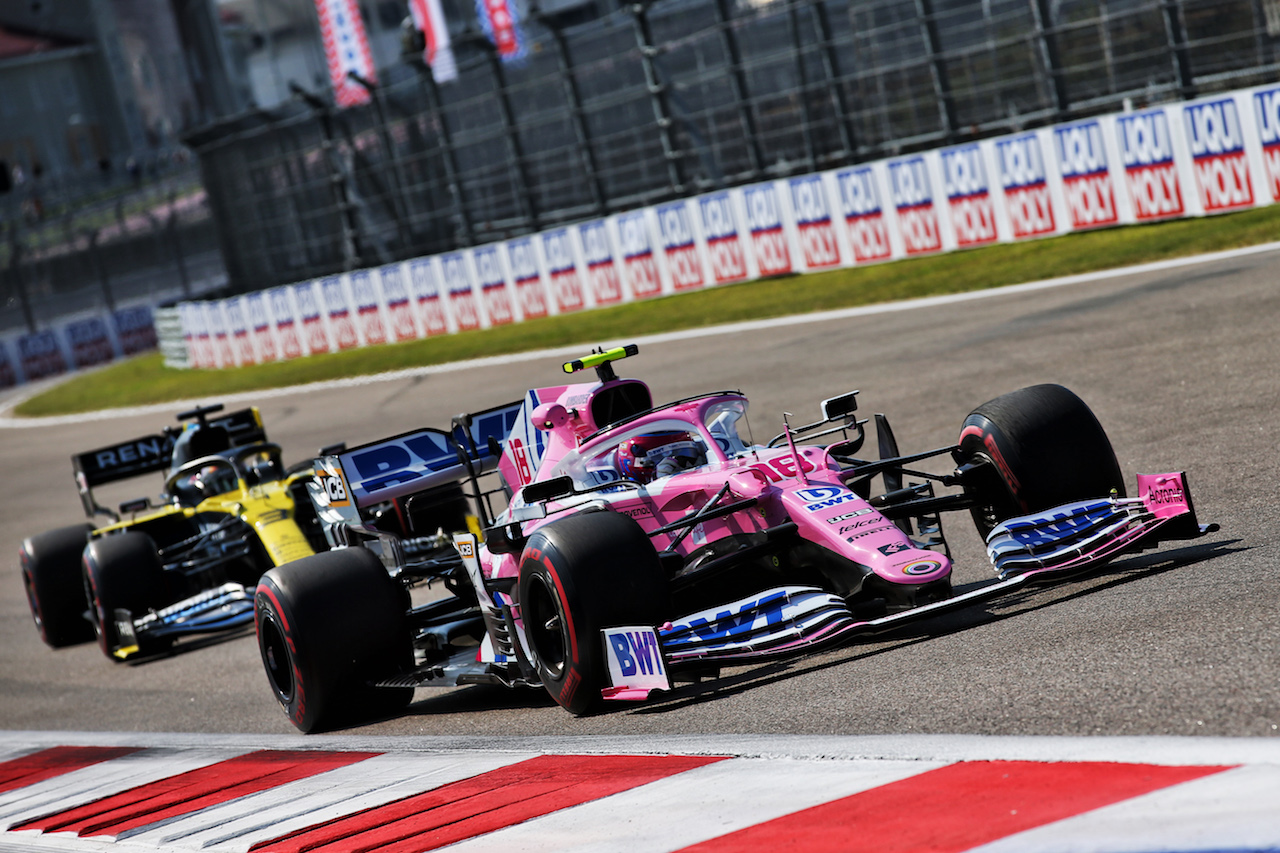 GP RUSSIA, Lance Stroll (CDN) Racing Point F1 Team RP20.
25.09.2020. Formula 1 World Championship, Rd 10, Russian Grand Prix, Sochi Autodrom, Sochi, Russia, Practice Day.
- www.xpbimages.com, EMail: requests@xpbimages.com © Copyright: Batchelor / XPB Images