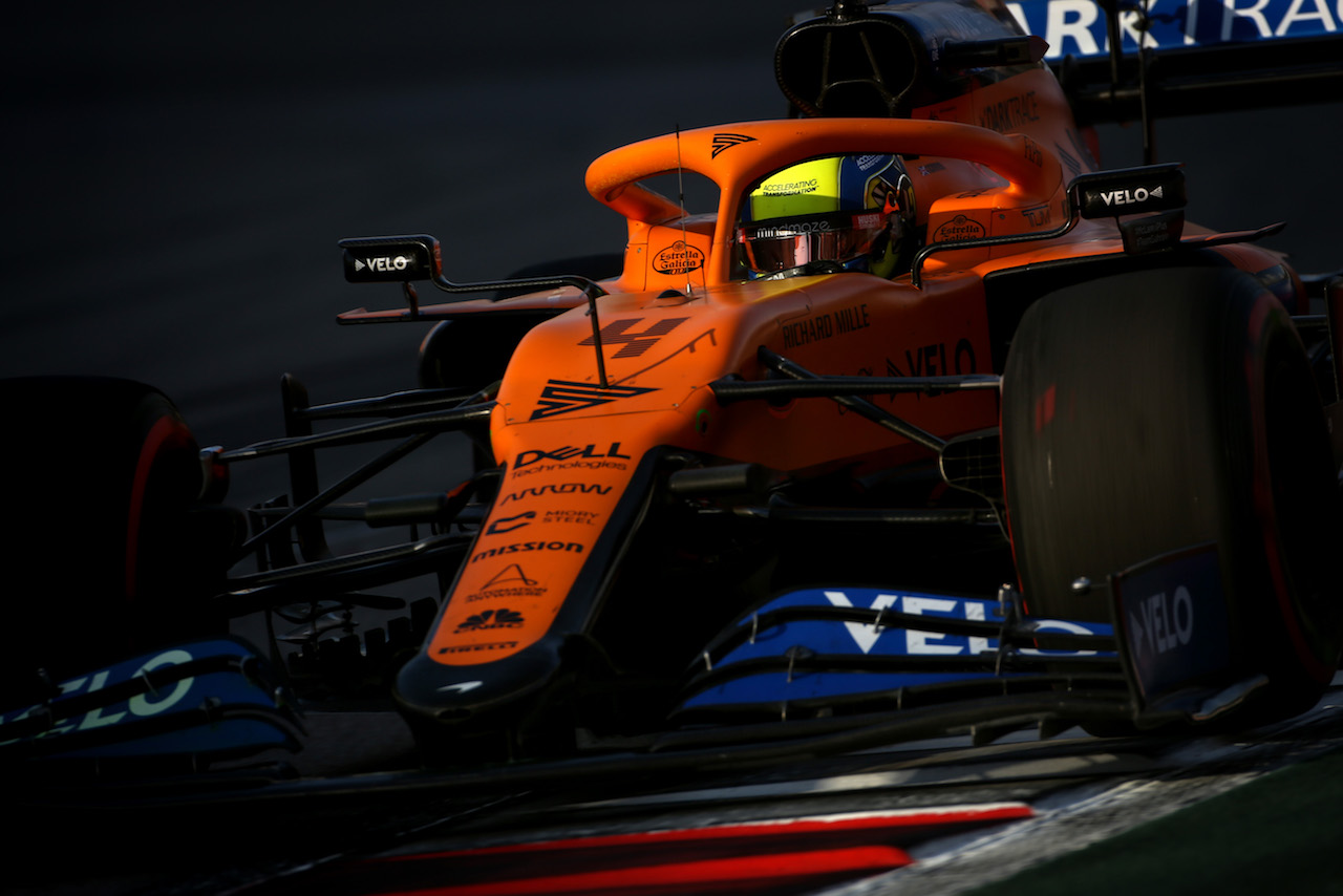 GP RUSSIA, Lando Norris (GBR), McLaren F1 Team 
25.09.2020. Formula 1 World Championship, Rd 10, Russian Grand Prix, Sochi Autodrom, Sochi, Russia, Practice Day.
- www.xpbimages.com, EMail: requests@xpbimages.com © Copyright: Charniaux / XPB Images