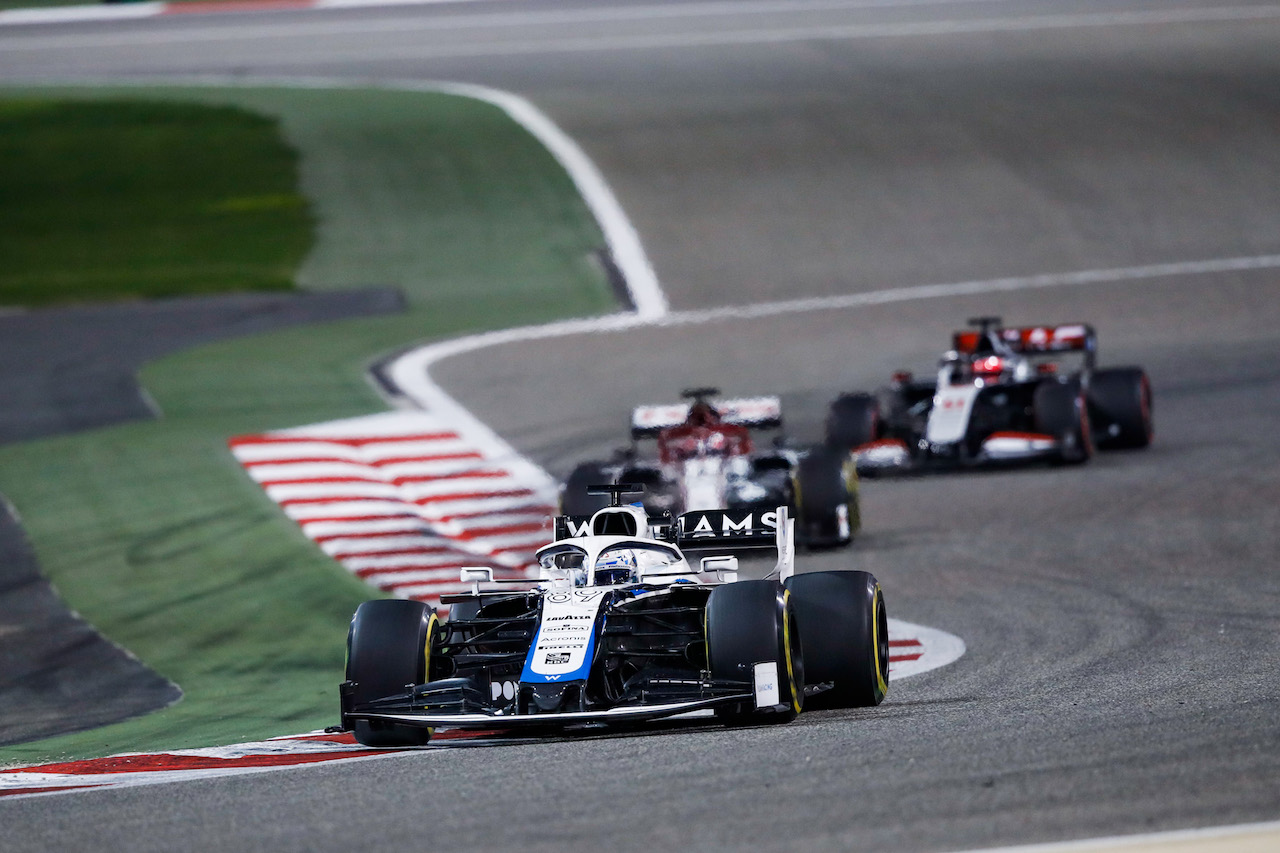 GP SAKHIR, Jack Aitken (GBR) / (KOR) Williams Racing FW43.
06.12.2020. Formula 1 World Championship, Rd 16, Sakhir Grand Prix, Sakhir, Bahrain, Gara Day.
- www.xpbimages.com, EMail: requests@xpbimages.com © Copyright: FIA Pool Image for Editorial Use Only