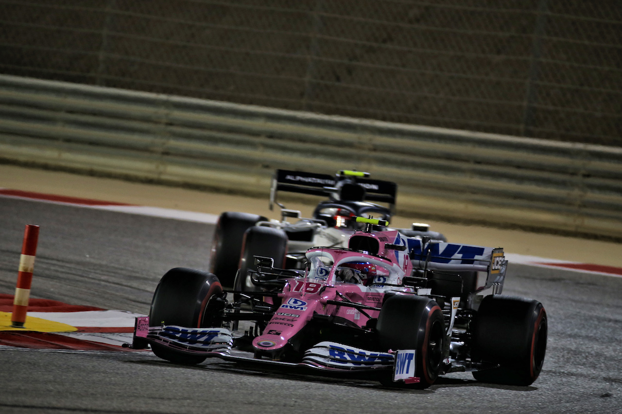 GP SAKHIR, Lance Stroll (CDN) Racing Point F1 Team RP20.
06.12.2020. Formula 1 World Championship, Rd 16, Sakhir Grand Prix, Sakhir, Bahrain, Gara Day.
- www.xpbimages.com, EMail: requests@xpbimages.com © Copyright: Batchelor / XPB Images