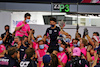GP SAKHIR, Lance Stroll (CDN) Racing Point F1 Team celebrates his third position with the team.
06.12.2020. Formula 1 World Championship, Rd 16, Sakhir Grand Prix, Sakhir, Bahrain, Gara Day.
- www.xpbimages.com, EMail: requests@xpbimages.com © Copyright: Moy / XPB Images