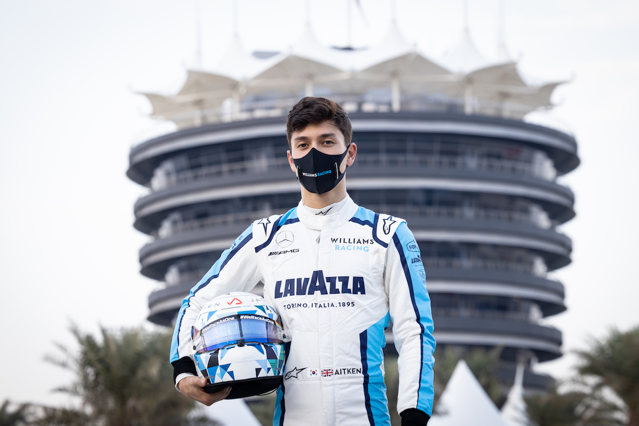 GP SAKHIR, Jack Aitken (GBR) / (KOR) Williams Racing.
02.12.2020. Formula 1 World Championship, Rd 16, Sakhir Grand Prix, Sakhir, Bahrain, Preparation Day.
- www.xpbimages.com, EMail: requests@xpbimages.com © Copyright: Bearne / XPB Images