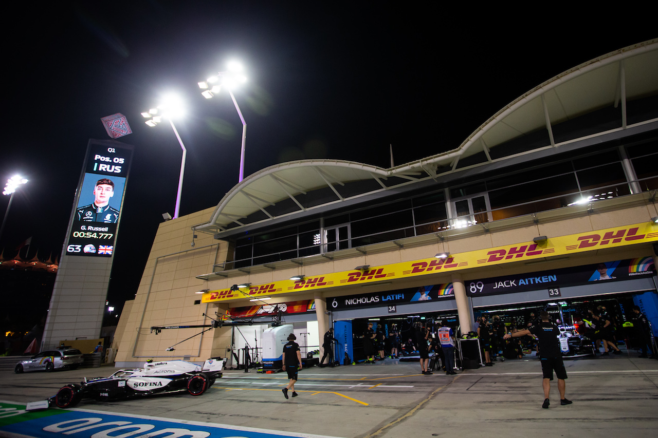 GP SAKHIR, 
05.12.2020. Formula 1 World Championship, Rd 16, Sakhir Grand Prix, Sakhir, Bahrain, Qualifiche Day.
- www.xpbimages.com, EMail: requests@xpbimages.com © Copyright: Bearne / XPB Images