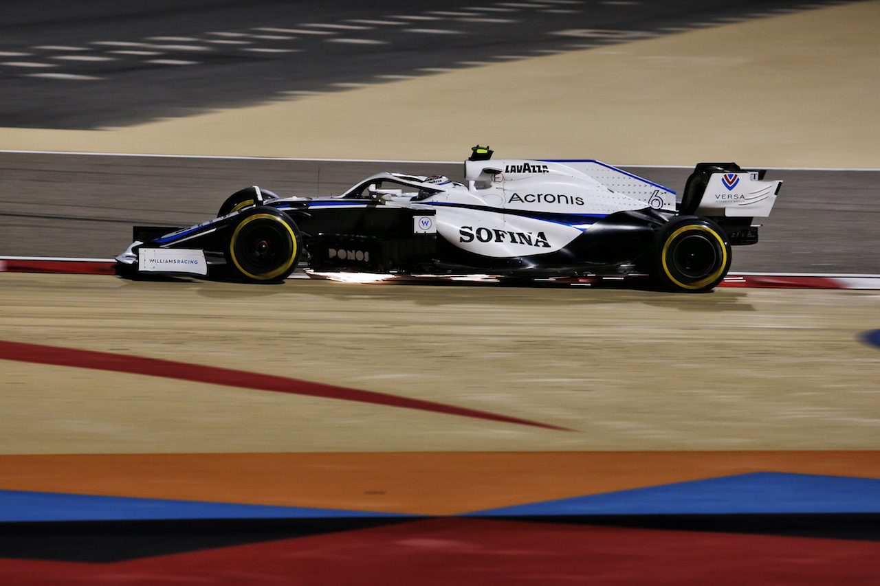 GP SAKHIR, Nicholas Latifi (CDN) Williams Racing FW43.
04.12.2020. Formula 1 World Championship, Rd 16, Sakhir Grand Prix, Sakhir, Bahrain, Practice Day
- www.xpbimages.com, EMail: requests@xpbimages.com © Copyright: Moy / XPB Images