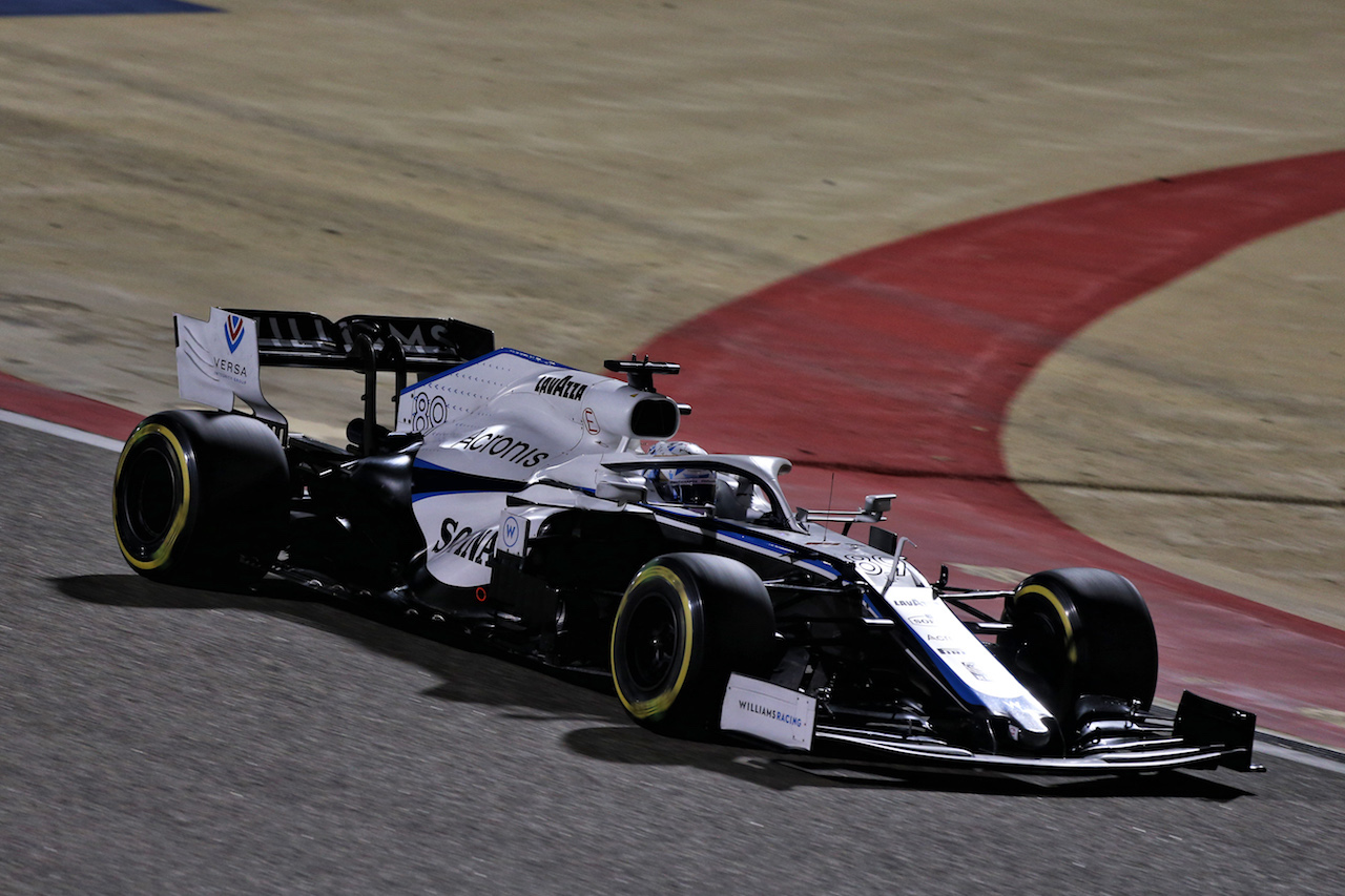 GP SAKHIR, Jack Aitken (GBR) / (KOR) Williams Racing FW43.
04.12.2020. Formula 1 World Championship, Rd 16, Sakhir Grand Prix, Sakhir, Bahrain, Practice Day
- www.xpbimages.com, EMail: requests@xpbimages.com © Copyright: Moy / XPB Images