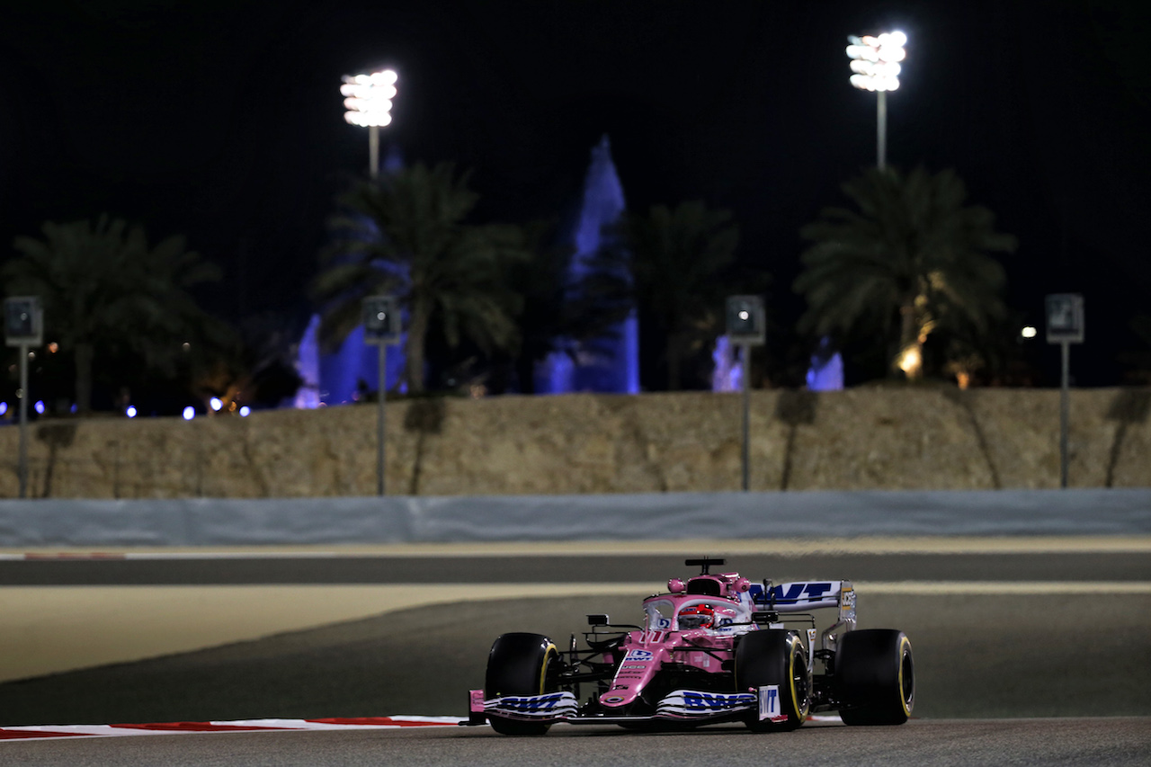 GP SAKHIR, Sergio Perez (MEX) Racing Point F1 Team RP19.
04.12.2020. Formula 1 World Championship, Rd 16, Sakhir Grand Prix, Sakhir, Bahrain, Practice Day
- www.xpbimages.com, EMail: requests@xpbimages.com © Copyright: Batchelor / XPB Images