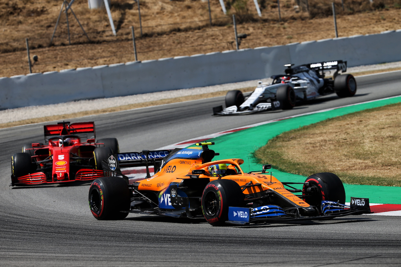 GP SPAGNA, Lando Norris (GBR) McLaren MCL35.
16.08.2020. Formula 1 World Championship, Rd 6, Spanish Grand Prix, Barcelona, Spain, Gara Day.
- www.xpbimages.com, EMail: requests@xpbimages.com © Copyright: Batchelor / XPB Images