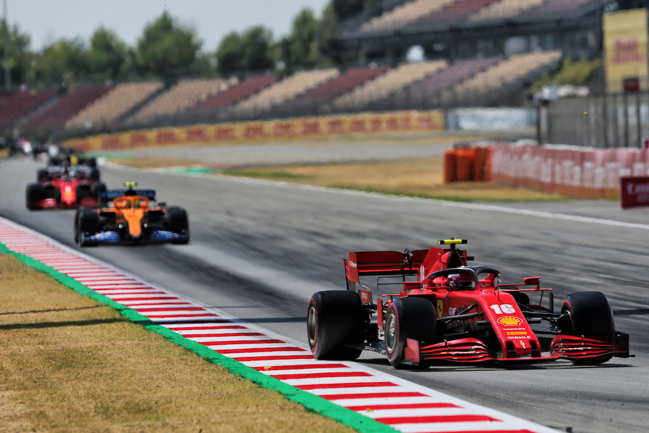 GP SPAGNA, Charles Leclerc (MON) Ferrari SF1000.
16.08.2020. Formula 1 World Championship, Rd 6, Spanish Grand Prix, Barcelona, Spain, Gara Day.
- www.xpbimages.com, EMail: requests@xpbimages.com © Copyright: Filipe / XPB Images