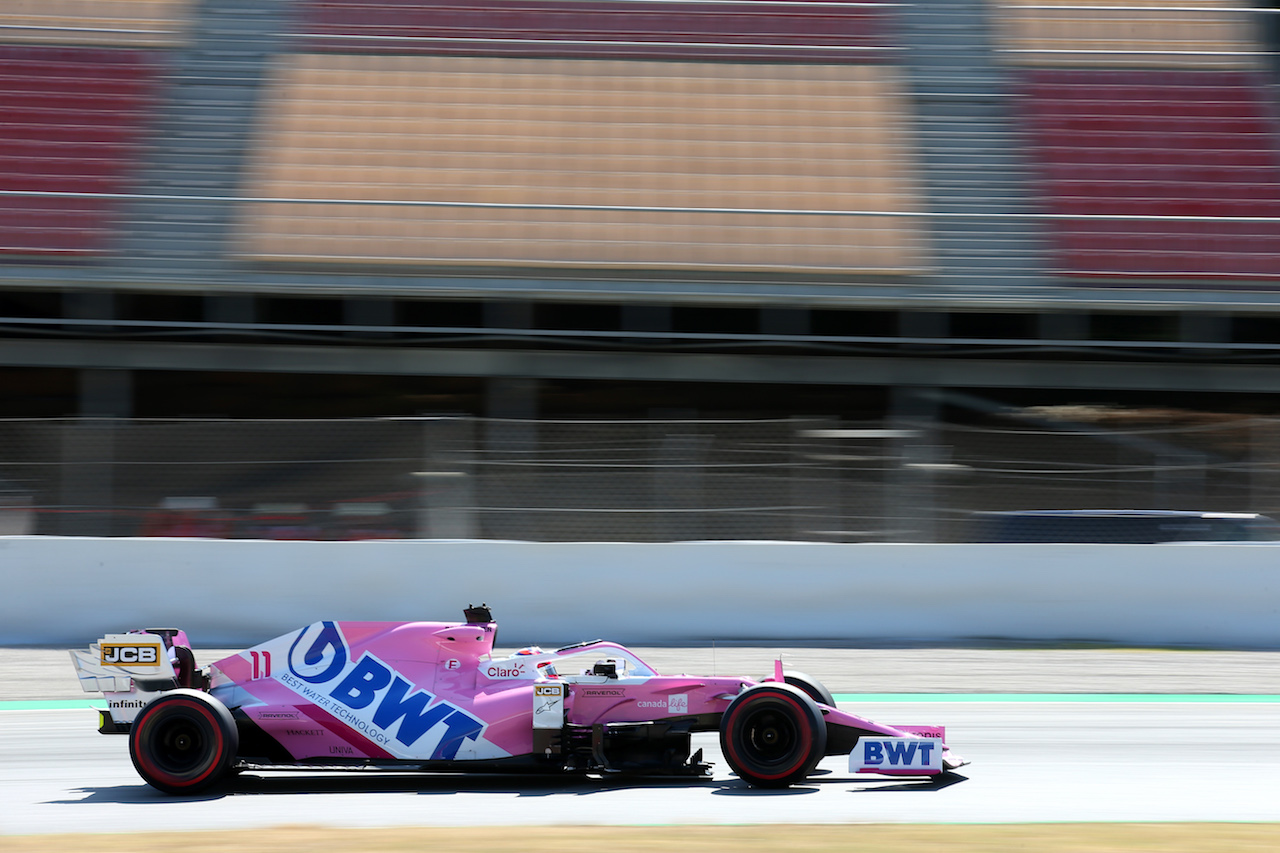 GP SPAGNA, Sergio Perez (MEX) Racing Point F1 Team RP19.
14.08.2020 Formula 1 World Championship, Rd 6, Spanish Grand Prix, Barcelona, Spain, Practice Day.
- www.xpbimages.com, EMail: requests@xpbimages.com © Copyright: Batchelor / XPB Images