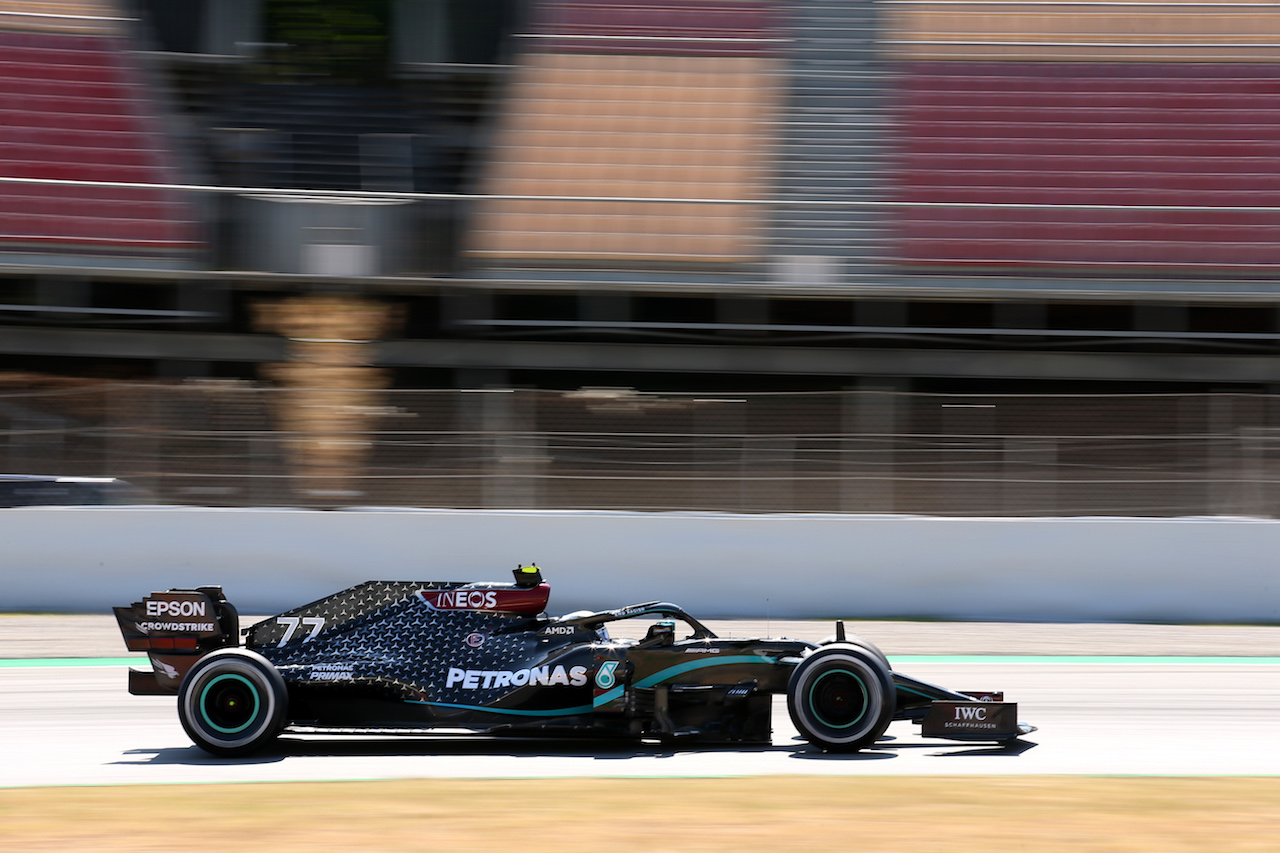 GP SPAGNA, Valtteri Bottas (FIN) Mercedes AMG F1 W11.
14.08.2020 Formula 1 World Championship, Rd 6, Spanish Grand Prix, Barcelona, Spain, Practice Day.
- www.xpbimages.com, EMail: requests@xpbimages.com © Copyright: Batchelor / XPB Images