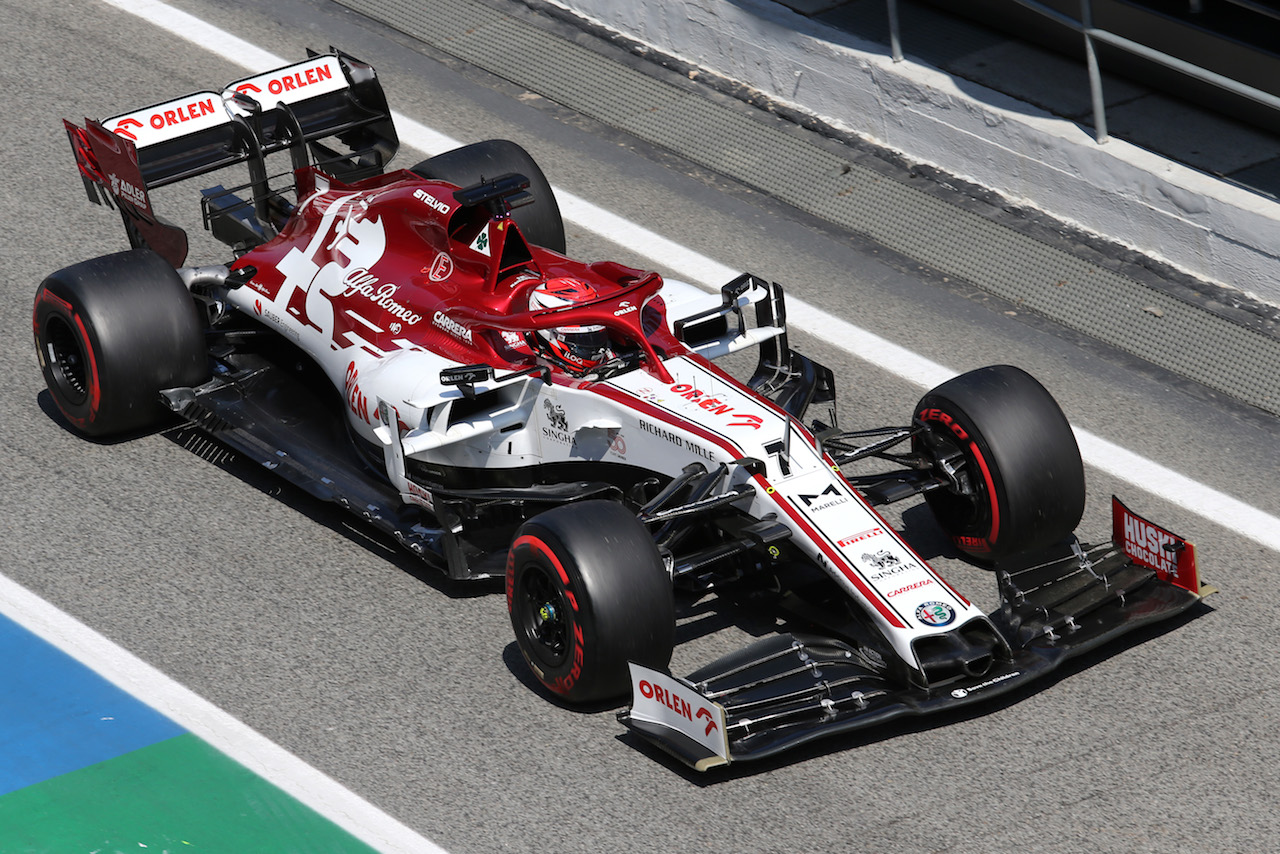 GP SPAGNA, Kimi Raikkonen (FIN) Alfa Romeo Racing C39.
14.08.2020 Formula 1 World Championship, Rd 6, Spanish Grand Prix, Barcelona, Spain, Practice Day.
- www.xpbimages.com, EMail: requests@xpbimages.com © Copyright: Charniaux / XPB Images