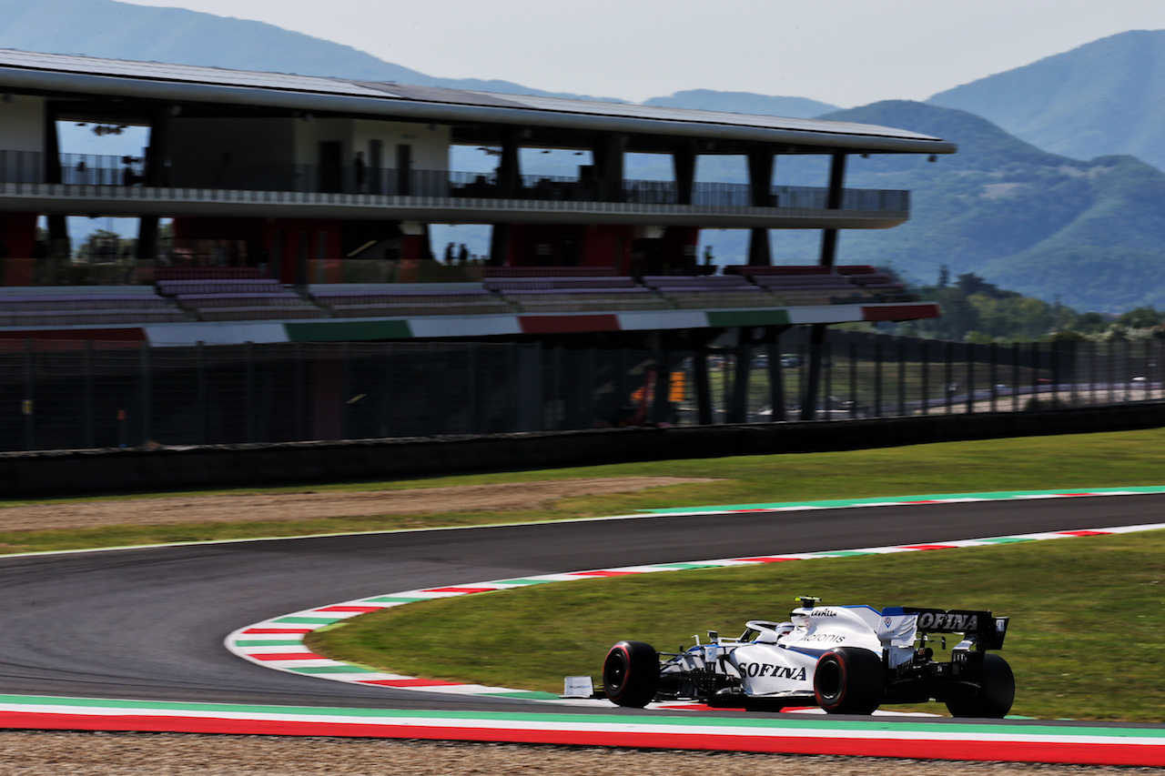 GP TOSCANA FERRARI 1000, Nicholas Latifi (CDN) Williams Racing FW43.
11.09.2020. Formula 1 World Championship, Rd 9, Tuscan Grand Prix, Mugello, Italy, Practice Day.
- www.xpbimages.com, EMail: requests@xpbimages.com © Copyright: Batchelor / XPB Images