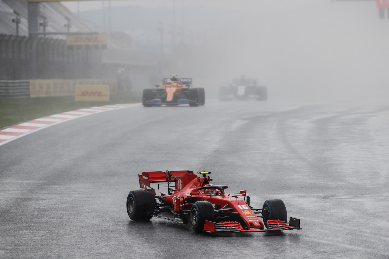 GP TURCHIA, Charles Leclerc (MON) Ferrari SF1000.
15.11.2020. Formula 1 World Championship, Rd 14, Turkish Grand Prix, Istanbul, Turkey, Gara Day.
- www.xpbimages.com, EMail: requests@xpbimages.com © Copyright: FIA Pool Image for Editorial Use Only