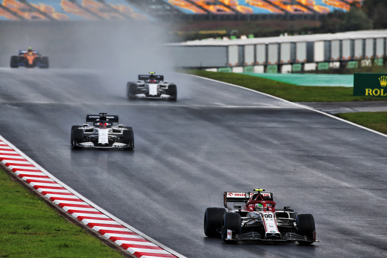 GP TURCHIA, Antonio Giovinazzi (ITA) Alfa Romeo Racing C39.
15.11.2020. Formula 1 World Championship, Rd 14, Turkish Grand Prix, Istanbul, Turkey, Gara Day.
- www.xpbimages.com, EMail: requests@xpbimages.com © Copyright: Batchelor / XPB Images