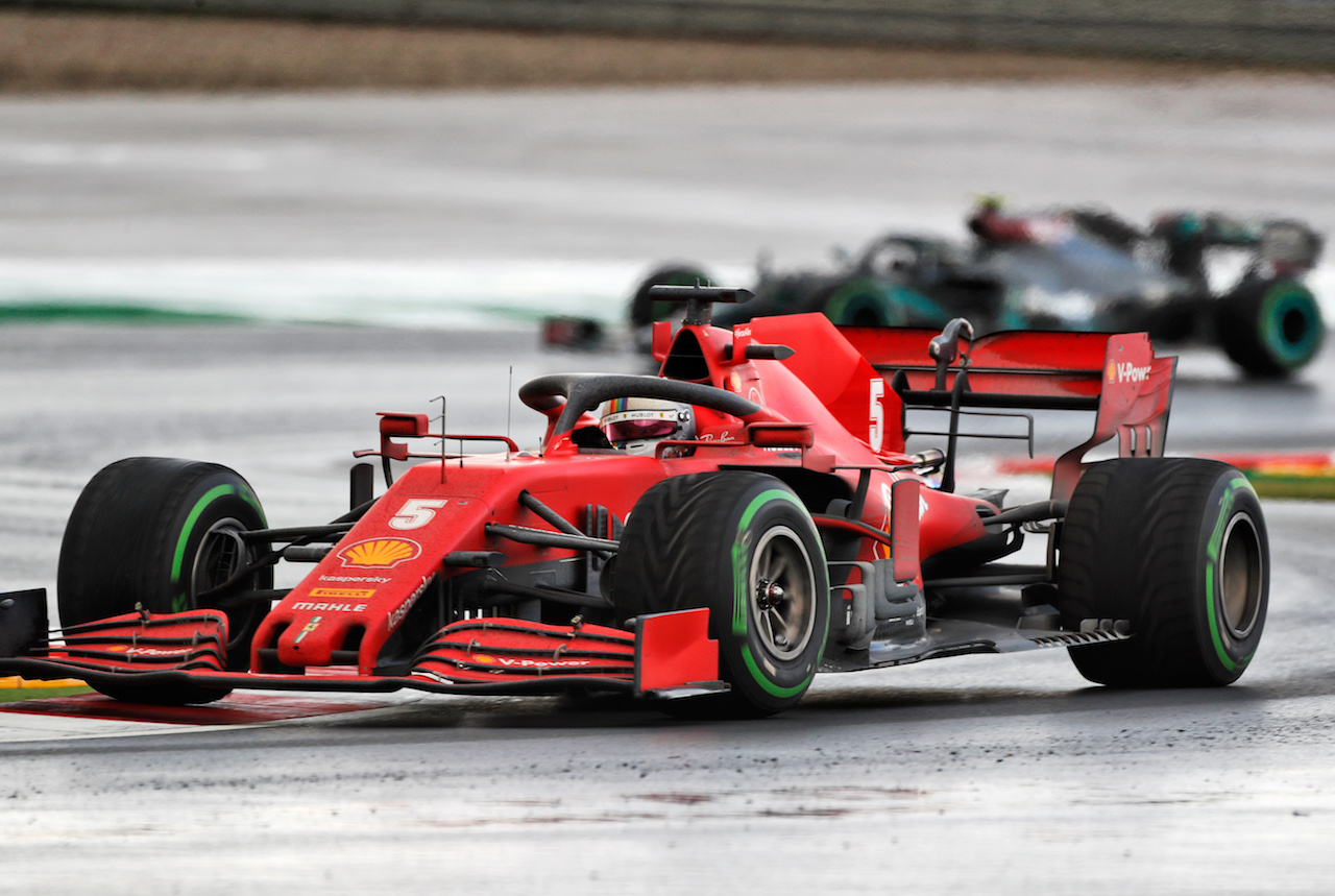 GP TURCHIA, Sebastian Vettel (GER) Ferrari SF1000.
15.11.2020. Formula 1 World Championship, Rd 14, Turkish Grand Prix, Istanbul, Turkey, Gara Day.
- www.xpbimages.com, EMail: requests@xpbimages.com © Copyright: Staley / XPB Images