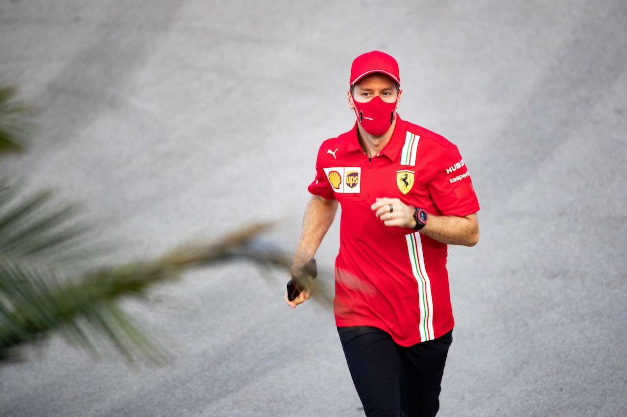 GP TURCHIA, Sebastian Vettel (GER) Ferrari.
12.11.2020. Formula 1 World Championship, Rd 14, Turkish Grand Prix, Istanbul, Turkey, Preparation Day.
- www.xpbimages.com, EMail: requests@xpbimages.com © Copyright: Staley / XPB Images