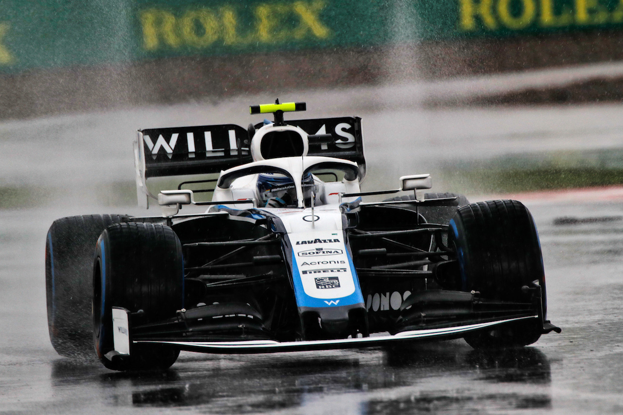GP TURCHIA, Nicholas Latifi (CDN) Williams Racing FW43.
14.11.2020. Formula 1 World Championship, Rd 14, Turkish Grand Prix, Istanbul, Turkey, Qualifiche Day.
- www.xpbimages.com, EMail: requests@xpbimages.com © Copyright: Staley / XPB Images