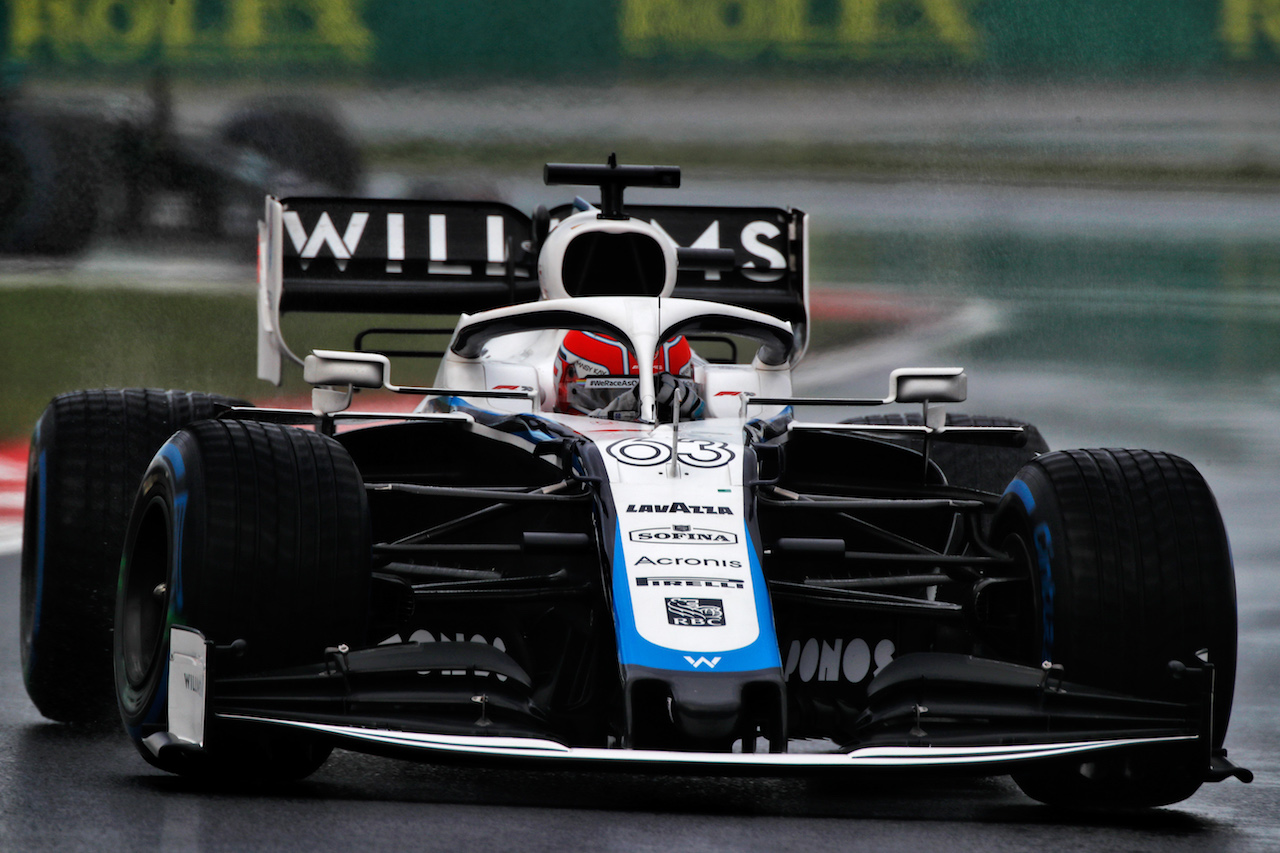 GP TURCHIA, George Russell (GBR) Williams Racing FW43.
14.11.2020. Formula 1 World Championship, Rd 14, Turkish Grand Prix, Istanbul, Turkey, Qualifiche Day.
- www.xpbimages.com, EMail: requests@xpbimages.com © Copyright: Staley / XPB Images