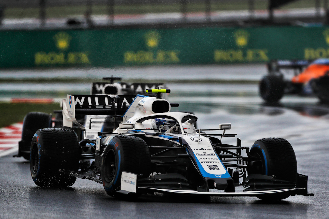 GP TURCHIA, Nicholas Latifi (CDN) Williams Racing FW43.
14.11.2020. Formula 1 World Championship, Rd 14, Turkish Grand Prix, Istanbul, Turkey, Qualifiche Day.
- www.xpbimages.com, EMail: requests@xpbimages.com © Copyright: Staley / XPB Images