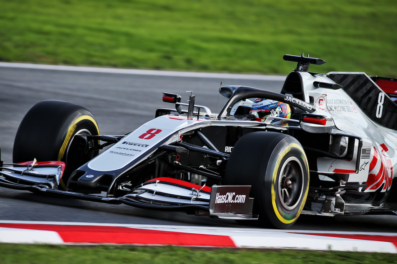 GP TURCHIA, Romain Grosjean (FRA) Haas F1 Team VF-20.
13.11.2020 Formula 1 World Championship, Rd 14, Turkish Grand Prix, Istanbul, Turkey, Practice Day.
- www.xpbimages.com, EMail: requests@xpbimages.com © Copyright: Batchelor / XPB Images