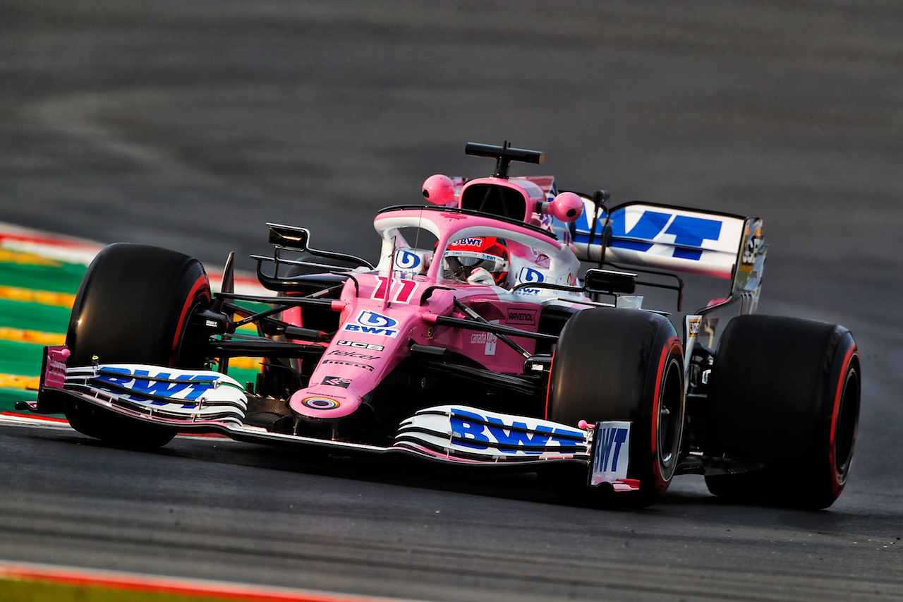 GP TURCHIA, Sergio Perez (MEX) Racing Point F1 Team RP19.
13.11.2020 Formula 1 World Championship, Rd 14, Turkish Grand Prix, Istanbul, Turkey, Practice Day.
- www.xpbimages.com, EMail: requests@xpbimages.com © Copyright: Staley / XPB Images