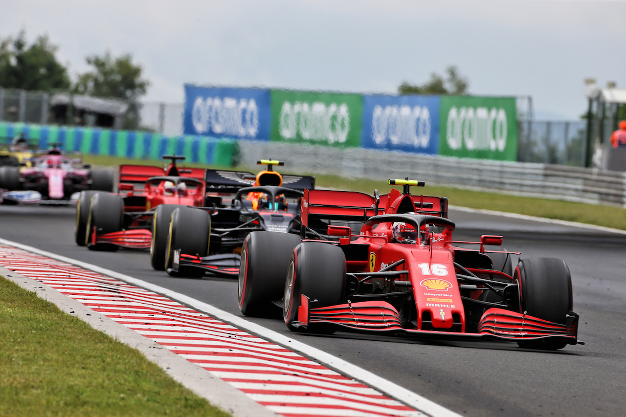 GP UNGHERIA, Charles Leclerc (MON) Ferrari SF1000.
19.07.2020. Formula 1 World Championship, Rd 3, Hungarian Grand Prix, Budapest, Hungary, Gara Day.
- www.xpbimages.com, EMail: requests@xpbimages.com © Copyright: Charniaux / XPB Images