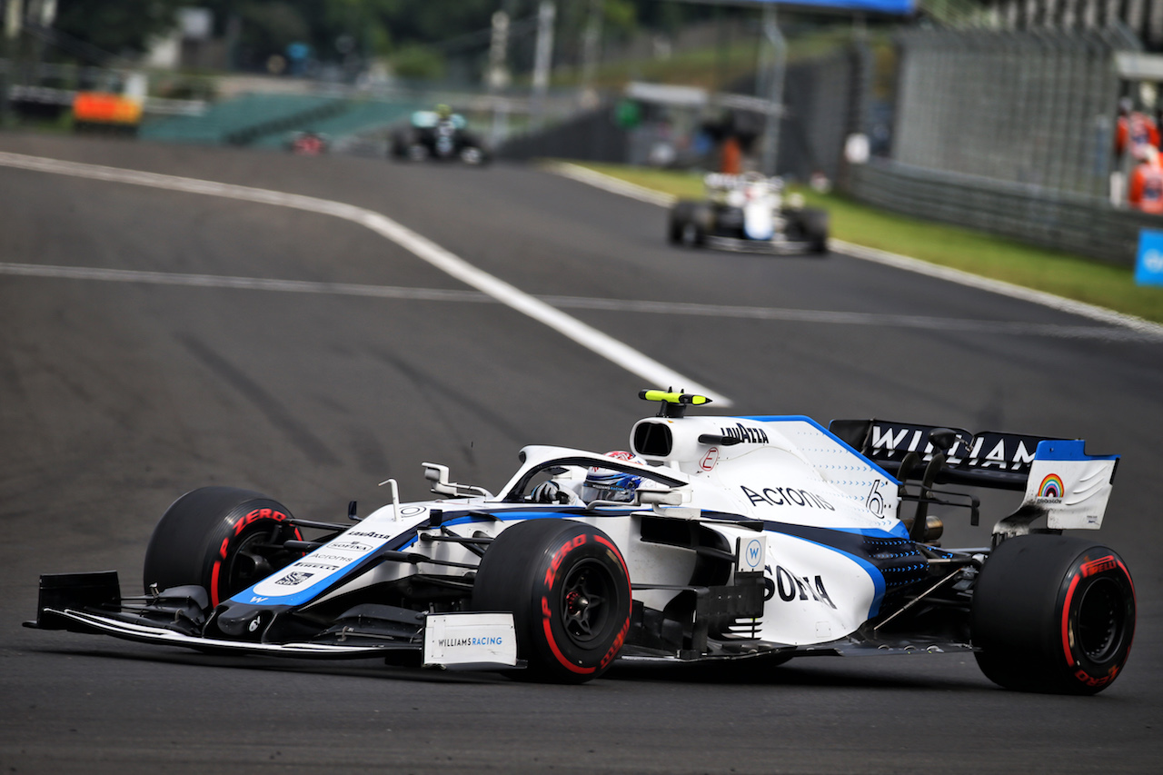 GP UNGHERIA, Nicholas Latifi (CDN) Williams Racing FW43.
19.07.2020. Formula 1 World Championship, Rd 3, Hungarian Grand Prix, Budapest, Hungary, Gara Day.
- www.xpbimages.com, EMail: requests@xpbimages.com © Copyright: Batchelor / XPB Images