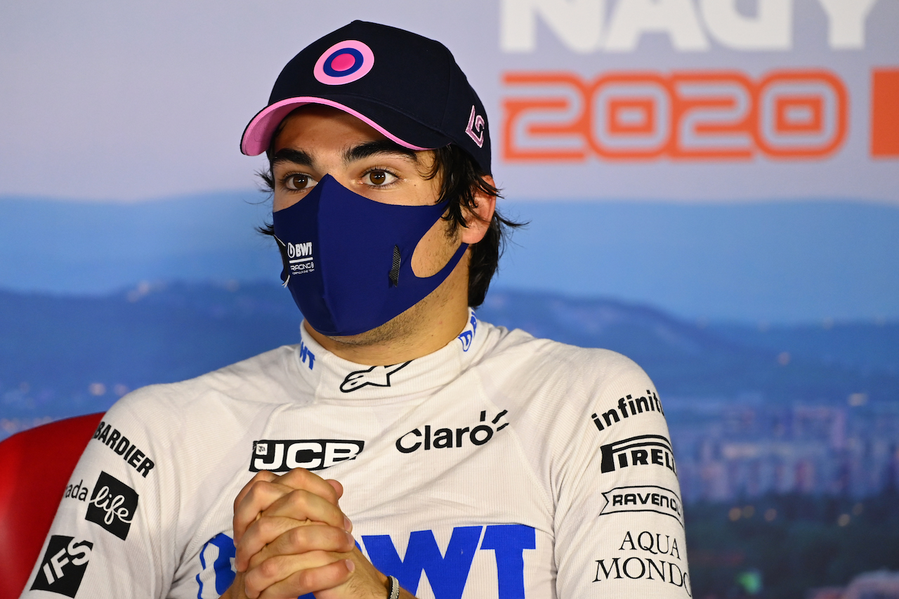 GP UNGHERIA, Lance Stroll (CDN) Racing Point F1 Team in the post qualifying FIA Press Conference.
18.07.2020. Formula 1 World Championship, Rd 3, Hungarian Grand Prix, Budapest, Hungary, Qualifiche Day.
- www.xpbimages.com, EMail: requests@xpbimages.com - copy of publication required for printed pictures. Every used picture is fee-liable. © Copyright: FIA Pool Image for Editorial Use Only