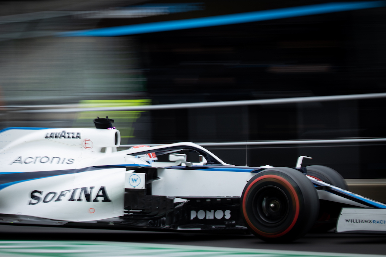 GP UNGHERIA, George Russell (GBR) Williams Racing FW43 leaves the pits.
18.07.2020. Formula 1 World Championship, Rd 3, Hungarian Grand Prix, Budapest, Hungary, Qualifiche Day.
- www.xpbimages.com, EMail: requests@xpbimages.com © Copyright: Bearne / XPB Images