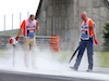 GP UNGHERIA, An oil spill is dealt with by marshals during the stopped F3 race.
18.07.2020. Formula 1 World Championship, Rd 3, Hungarian Grand Prix, Budapest, Hungary, Qualifiche Day.
- www.xpbimages.com, EMail: requests@xpbimages.com © Copyright: Charniaux / XPB Images