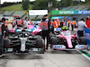 GP UNGHERIA, The Mercedes AMG F1 W11 of pole sitter Lewis Hamilton (GBR) Mercedes AMG F1 e the Racing Point F1 Team RP20 of third placed Lance Stroll (CDN) Racing Point F1 Team in qualifying parc ferme.
18.07.2020. Formula 1 World Championship, Rd 3, Hungarian Grand Prix, Budapest, Hungary, Qualifiche Day.
- www.xpbimages.com, EMail: requests@xpbimages.com - copy of publication required for printed pictures. Every used picture is fee-liable. © Copyright: FIA Pool Image for Editorial Use Only