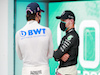 GP UNGHERIA, (L to R): Lance Stroll (CDN) Racing Point F1 Team e Valtteri Bottas (FIN) Mercedes AMG F1 in qualifying parc ferme.
18.07.2020. Formula 1 World Championship, Rd 3, Hungarian Grand Prix, Budapest, Hungary, Qualifiche Day.
- www.xpbimages.com, EMail: requests@xpbimages.com - copy of publication required for printed pictures. Every used picture is fee-liable. © Copyright: FIA Pool Image for Editorial Use Only