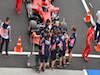 GP UNGHERIA, Racing Point F1 Team celebrate third position for Lance Stroll (CDN) Racing Point F1 Team in qualifying parc ferme.
18.07.2020. Formula 1 World Championship, Rd 3, Hungarian Grand Prix, Budapest, Hungary, Qualifiche Day.
- www.xpbimages.com, EMail: requests@xpbimages.com - copy of publication required for printed pictures. Every used picture is fee-liable. © Copyright: FIA Pool Image for Editorial Use Only