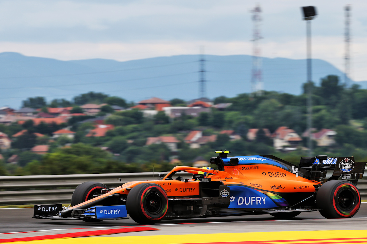 GP UNGHERIA, Lando Norris (GBR) McLaren MCL35.
17.07.2020. Formula 1 World Championship, Rd 3, Hungarian Grand Prix, Budapest, Hungary, Practice Day.
- www.xpbimages.com, EMail: requests@xpbimages.com © Copyright: Batchelor / XPB Images